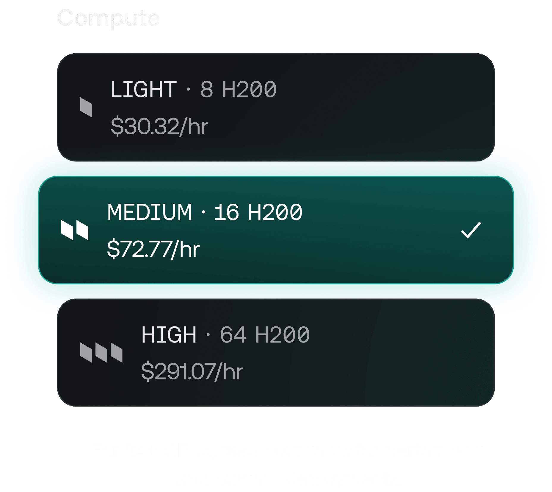 Compute Price