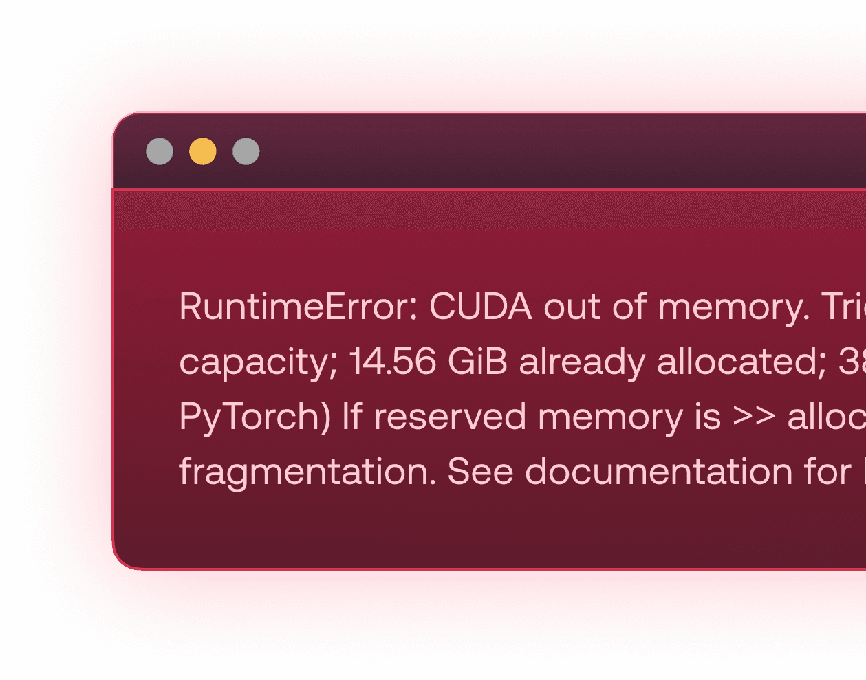 OOM errors