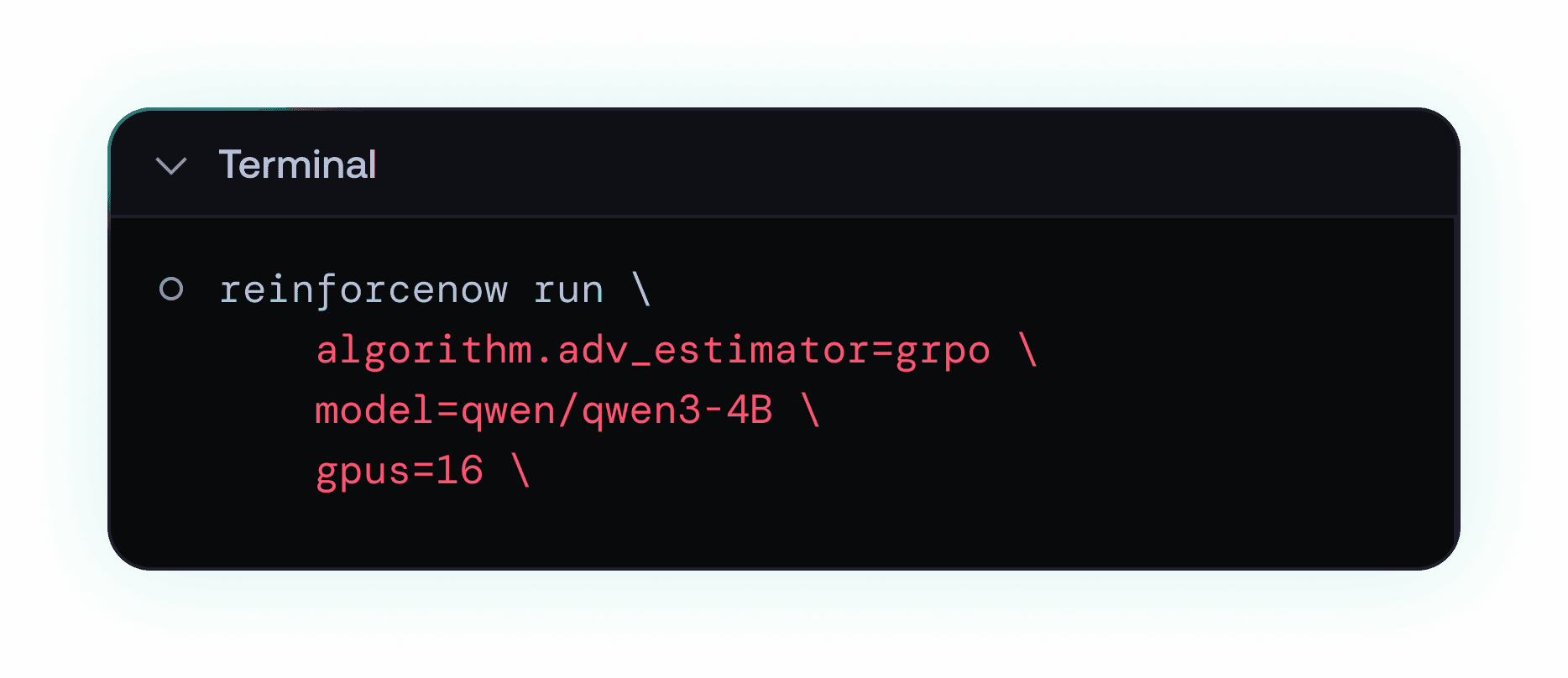 Terminal demo mobile